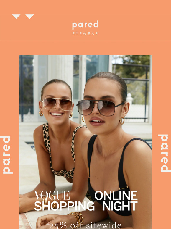 Have you shopped our Vogue Online Shopping Night?
