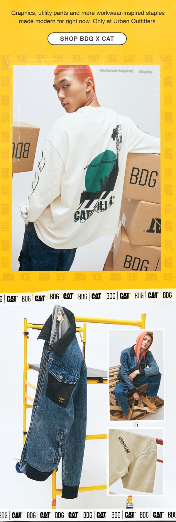 Urban Outfitters' BDG & CAT Launch Collection Inspired by Workwear