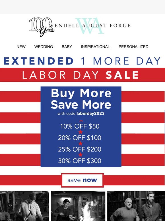 EXTENDED 1 MORE DAY❤️💙 Save Up to 30% TODAY