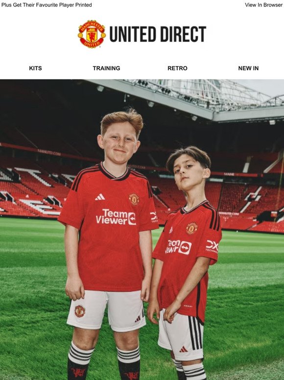 Kit Out The Kids With 23/24 Shirts!