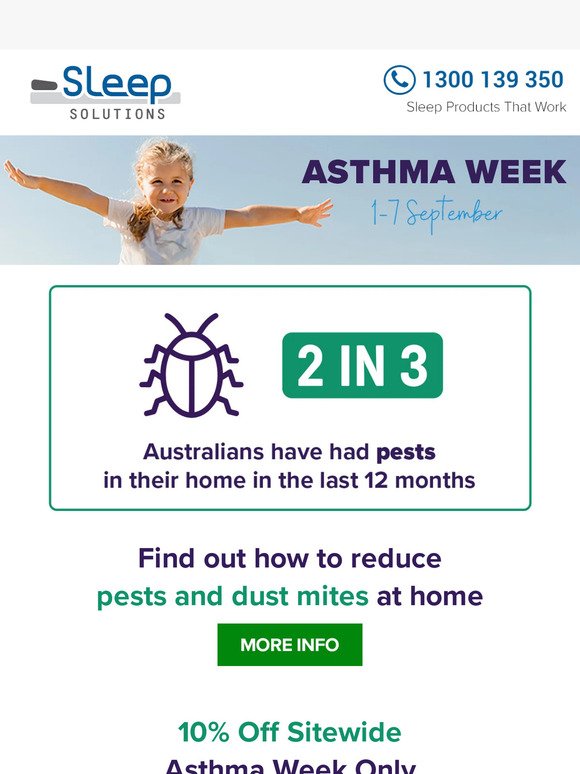 How to reduce Allergies from Dust Mites and Pests in your home - Asthma Week