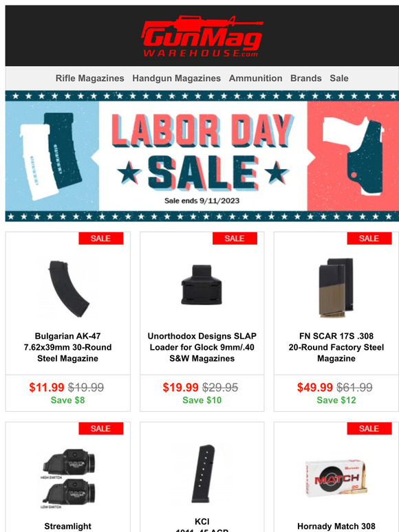 The Labor Day Sale Is Going Strong! | Bulgarian AK-47 30rd Mag for $12