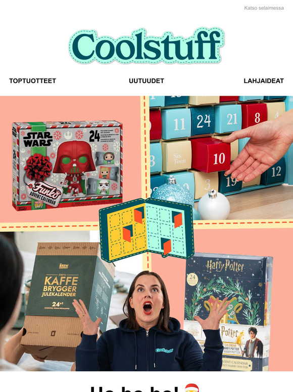 🎄Joulukalenterit ovat alkaneet saapumaan!😍