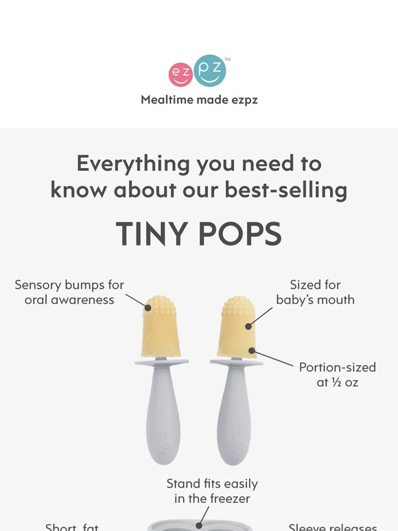 Tiny Pops! Features, recipes + more