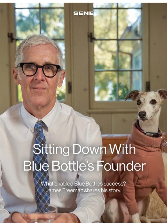 Meet Blue Bottle's founder ☕️