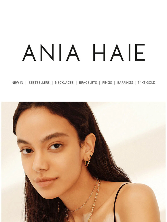 Ania Haie Forget Me Knot Huggie Hoop Earrings