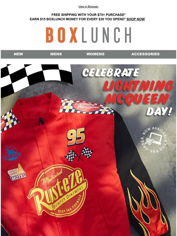 First-Place Products for Lightning McQueen Day!