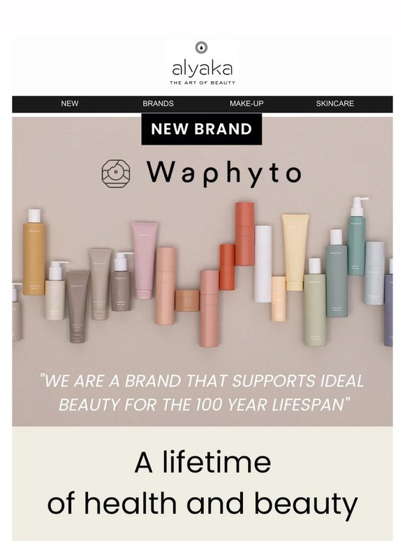 Exciting News! 🌟  Introducing... Waphyto - the latest addition to the Alyaka family!