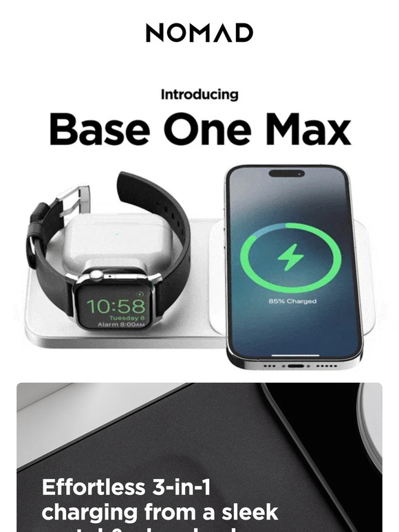 Nomad: Introducing: Base One Max 3-in-1 | Milled