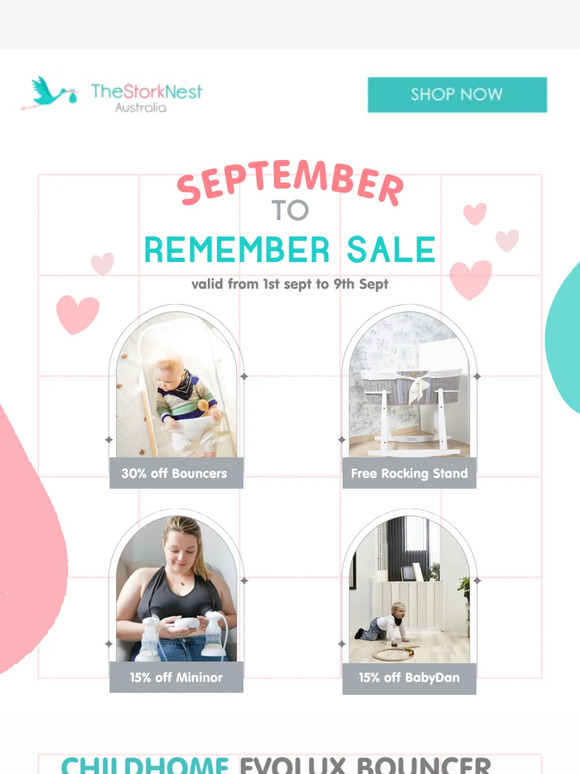 September Savings Extravaganza! up to 30% off