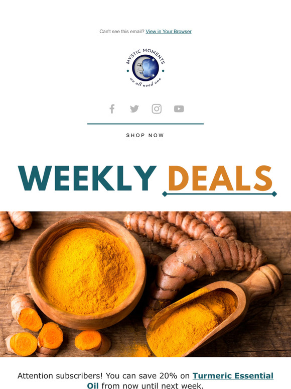 Weekly Deals! 🌿
