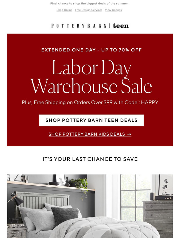 📣 Two words: Sale. Extended.