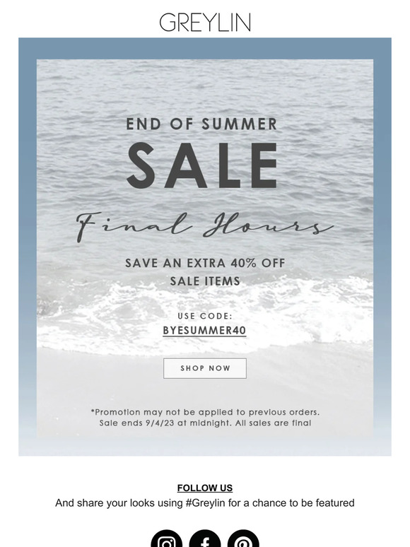 Labor Day Sale Extended!