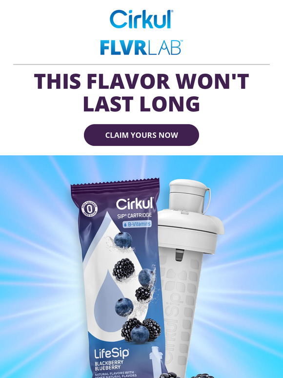 Cirkul: Blackberry 🤝 Blueberry | Milled