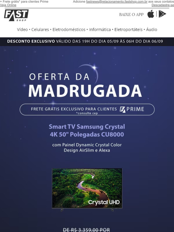 Até 50% OFF! Corra e garanta sua nova Smart TV 😱