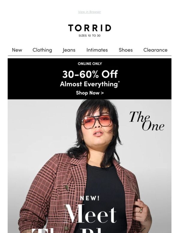 Don't miss the Semi-Annual Clearance Sale happening in-store now at @Torrid  in the #Streets of Brentwood take an extra 50% off…