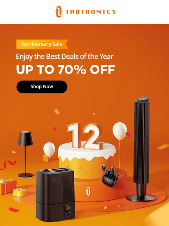 🎂12th Anniversary Sale: The Best Deals of the Year🔥
