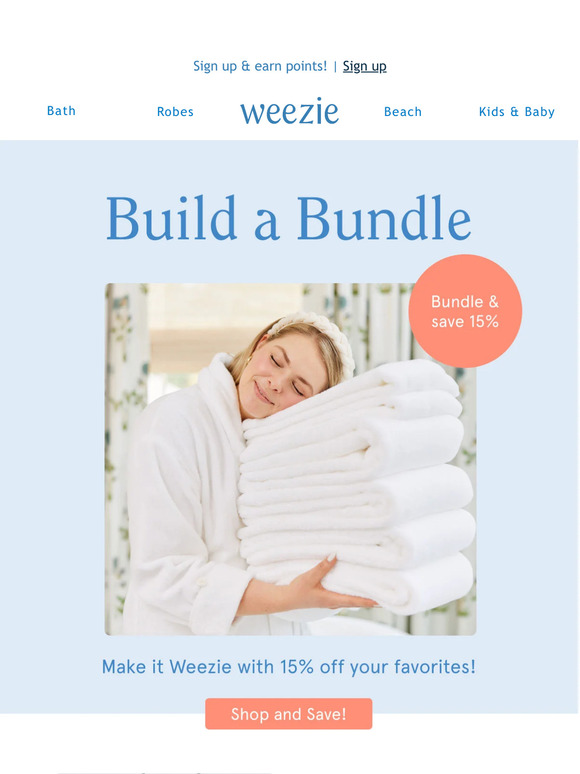 Bring on the Bundles! 🛁