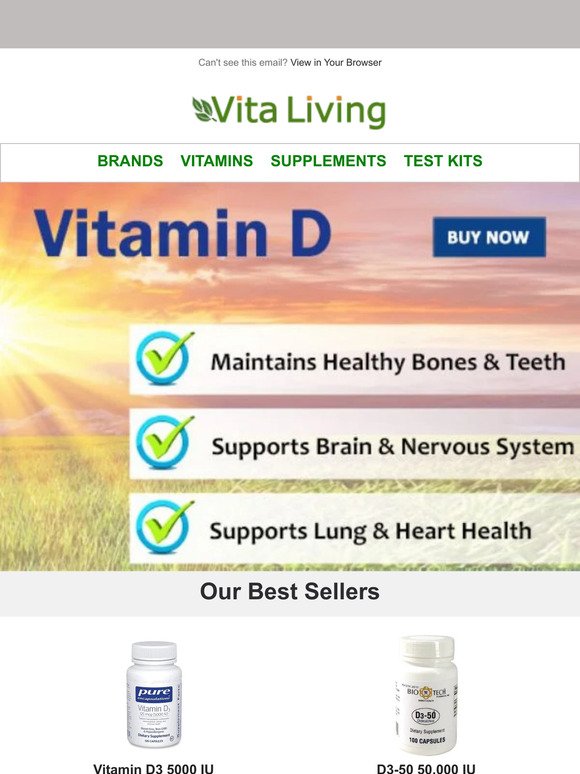 Top Health Benefits Of Vitamin D