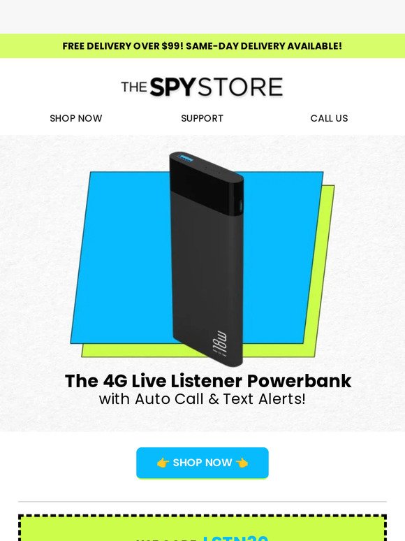 RE: EXCLUSIVE 30% OFF! Power Up AND Listen In! 🎙️🔋