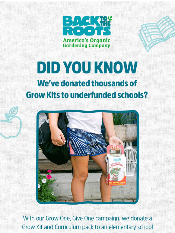 Get a Grow Kit, donate one to a classroom in need!