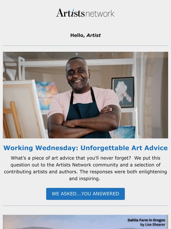 Unforgettable Art Advice