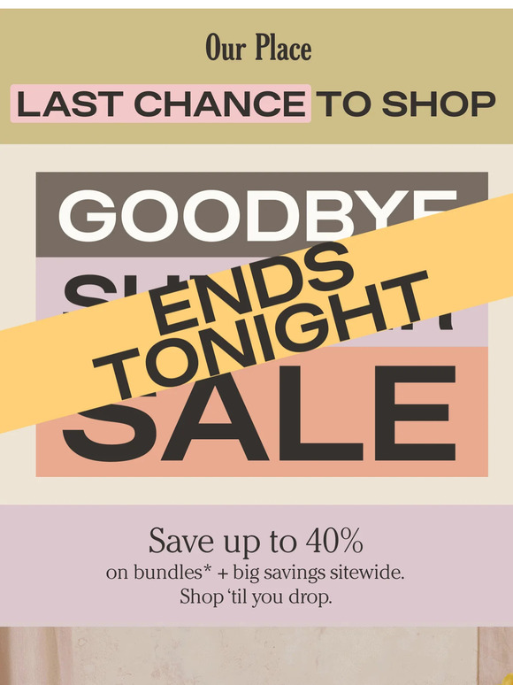 ⏰ Not-to-miss savings end tonight