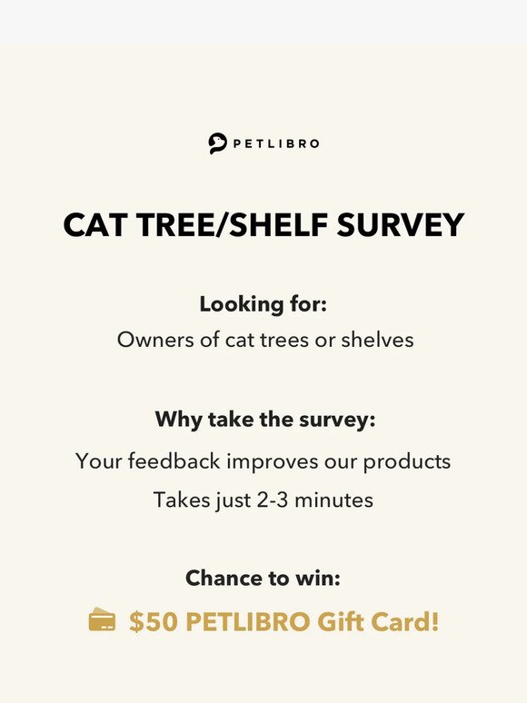 😻Share Your Ideas & Win $50 Gift Card🎁