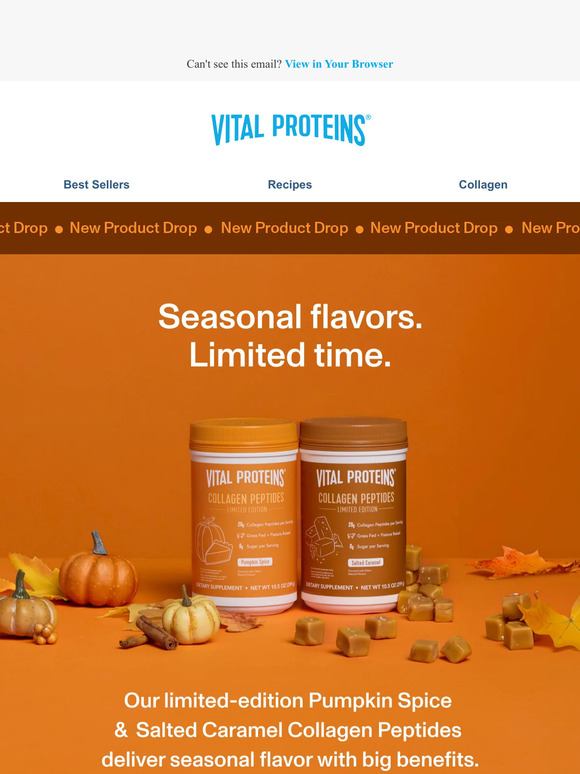 Introducing Two Great Seasonal Flavors!