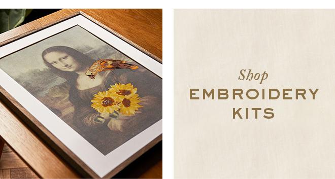 Shop Embroidery Kits