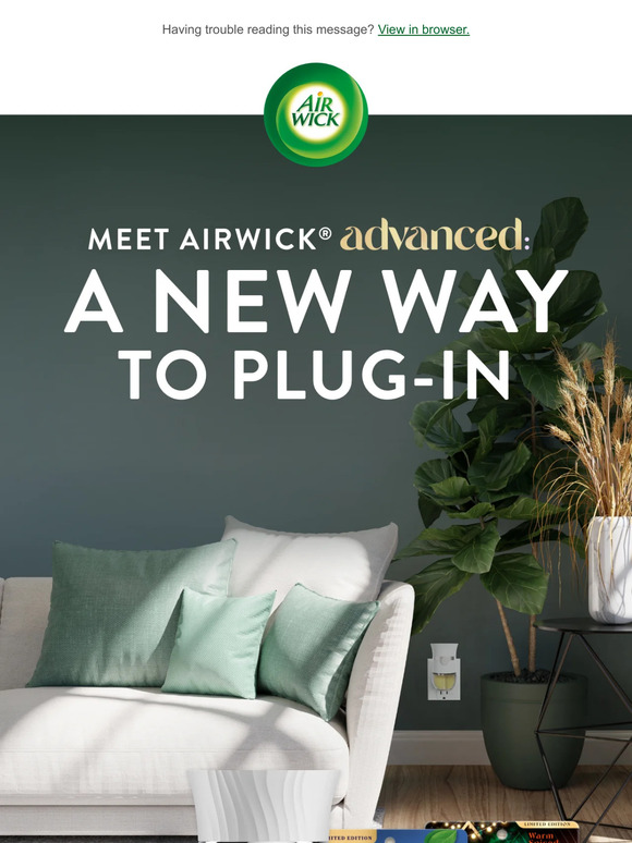 Airwick Meet your new favorite plugin Air Wick Advanced 👋 Milled