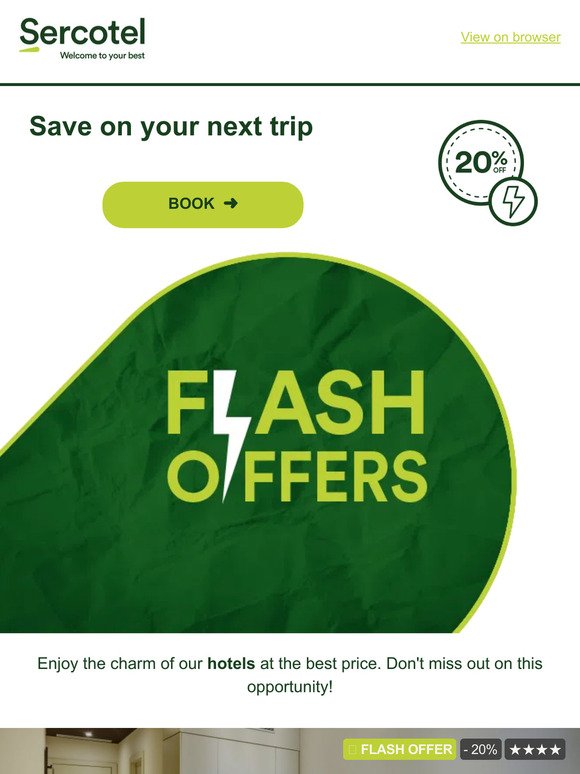 Save on your next trip
