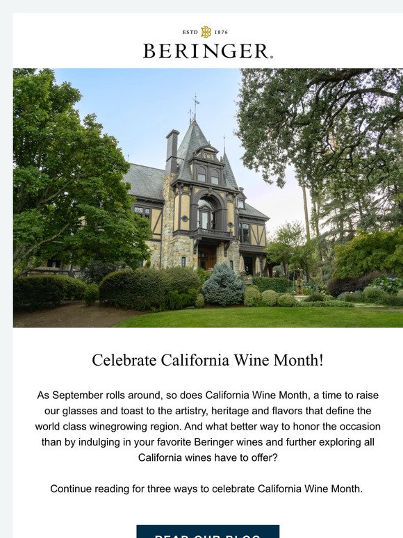 3 Ways to Celebrate California Wine Month