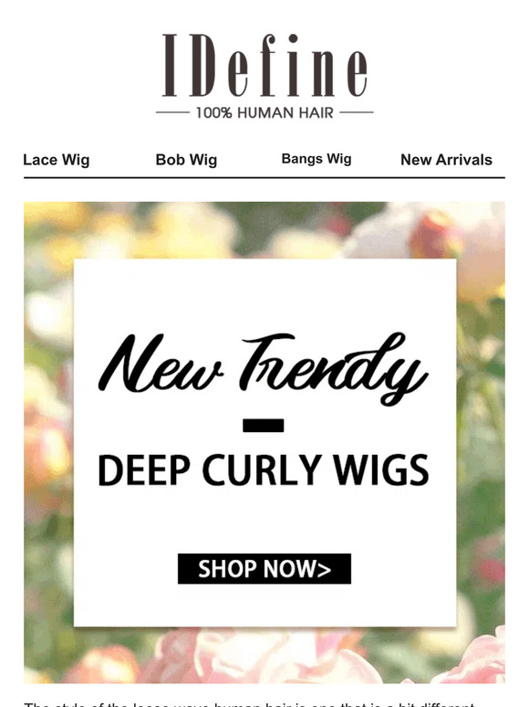 New Trend: Deep Curly Human Hair 🙌 Extra 20% OFF