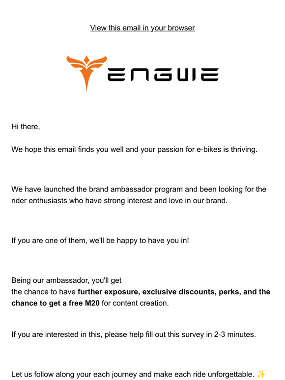 📩You are Invited to Join Our Brand Ambassador Program!