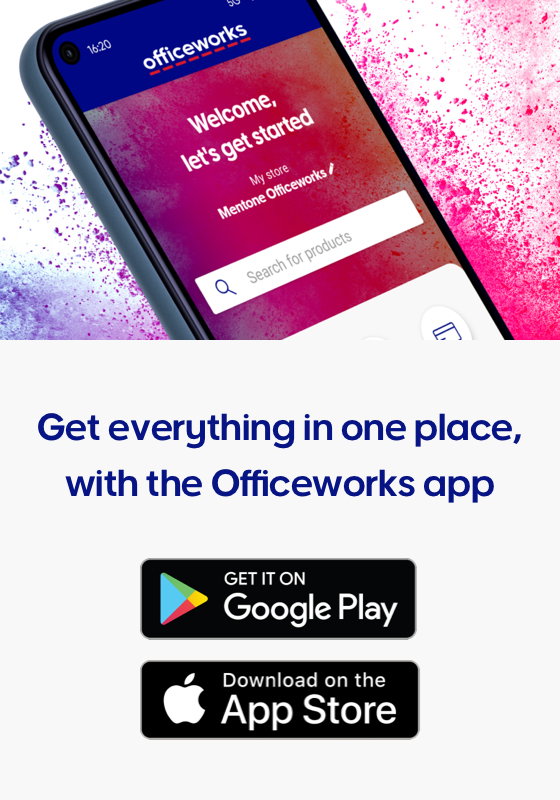 Get everything in one place, with the Officeworks app