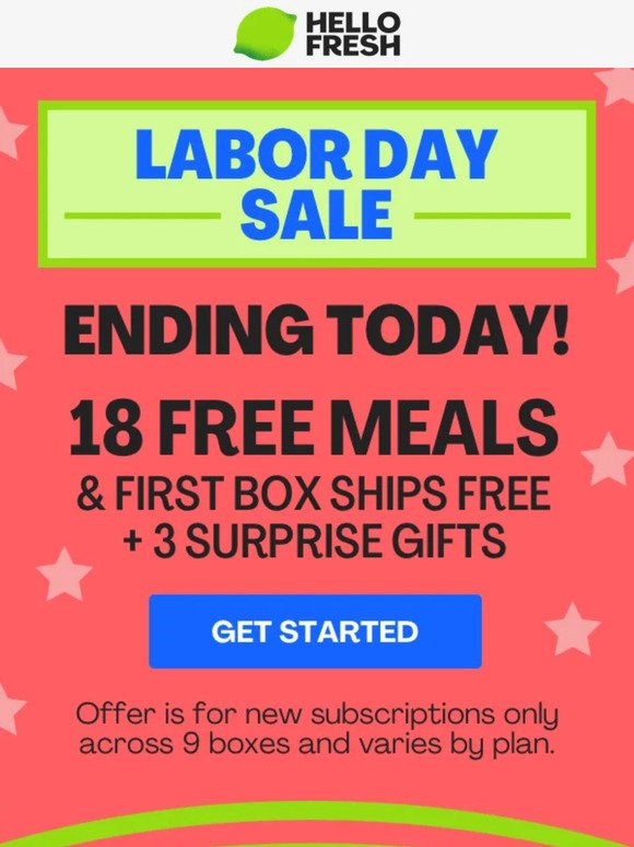 ⏰ is ticking | 18 FREE MEALS gone in a FLASH