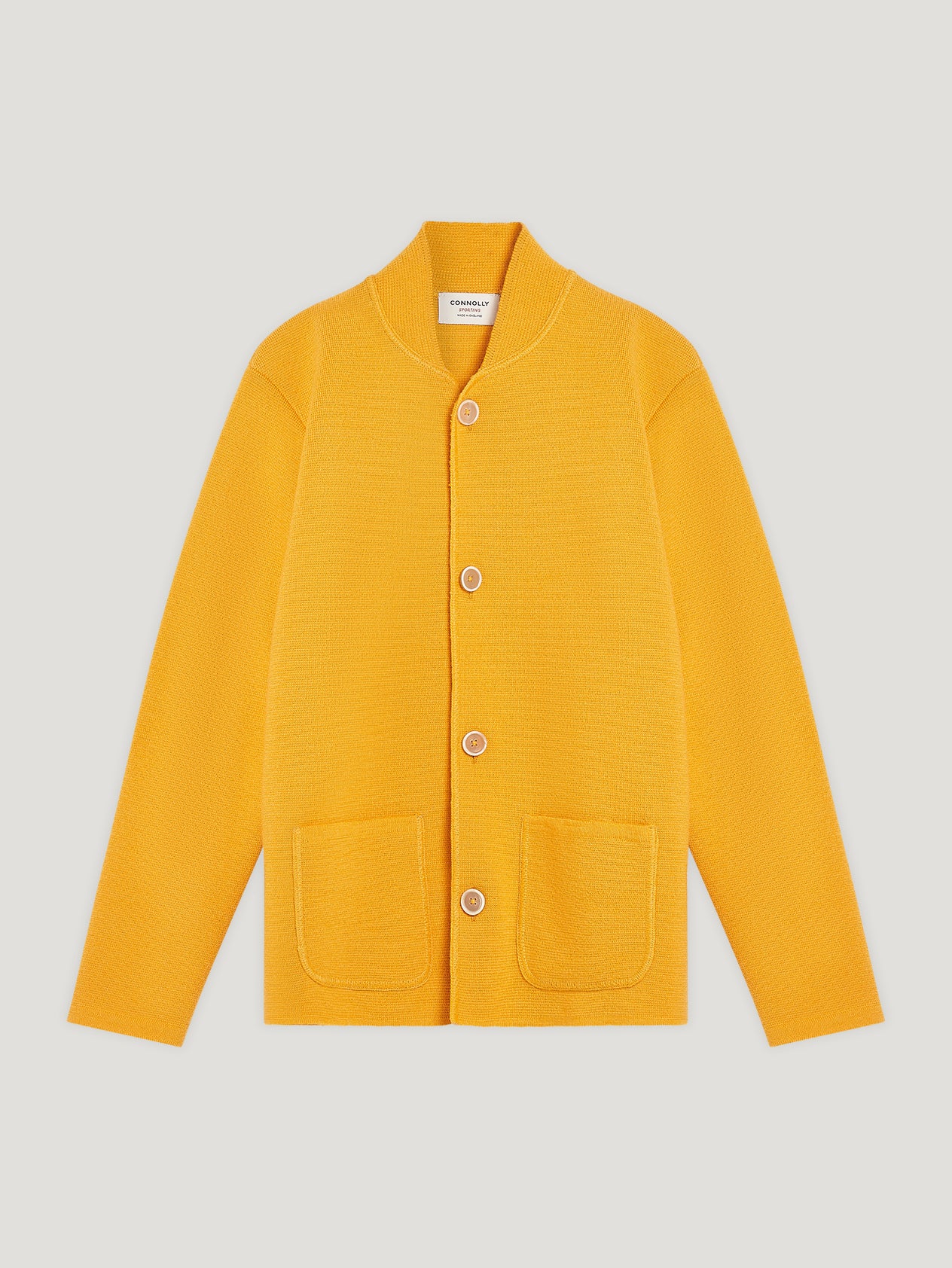 Image of Gold Single <br>Breasted Driving Jacket