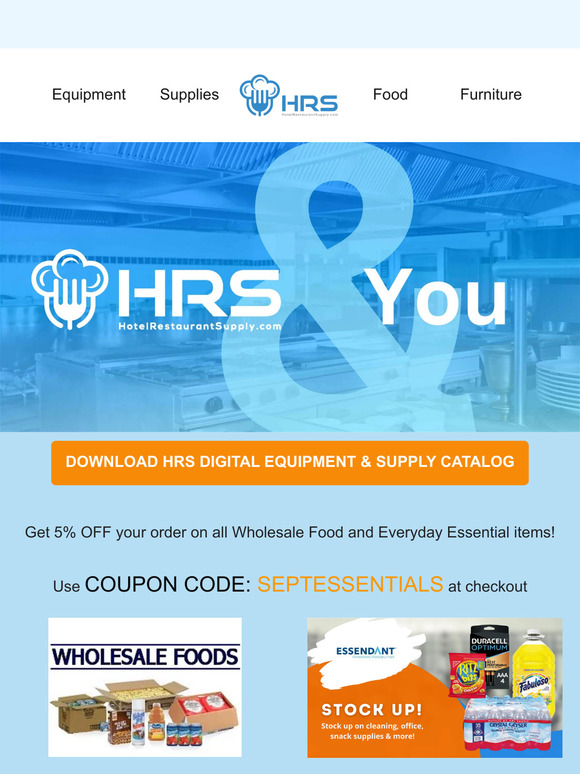 Get 5% PLUS New Bulk Pricing on Food and Everyday Essentials
