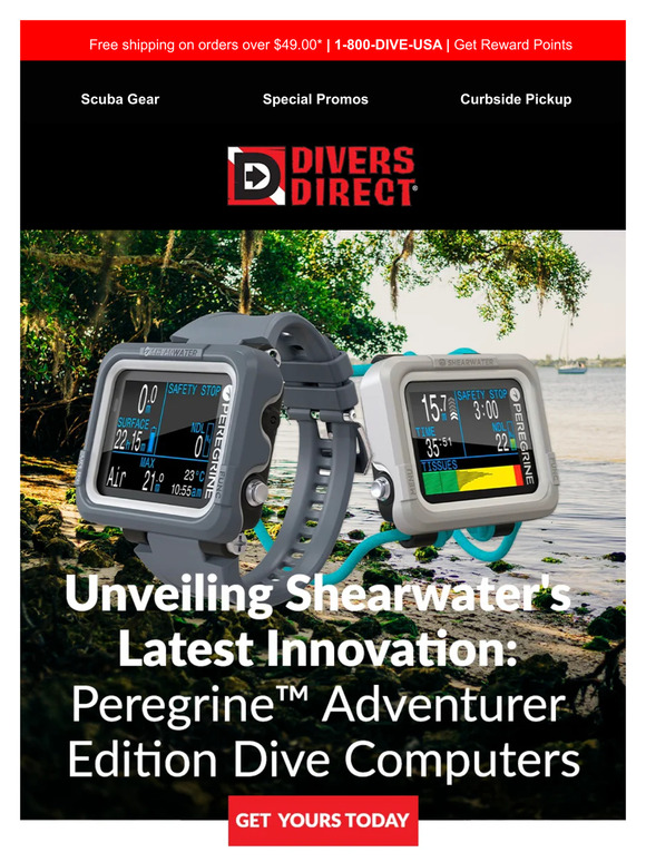Divers Direct Unlock Your Dive Potential with Shearwater Peregrine