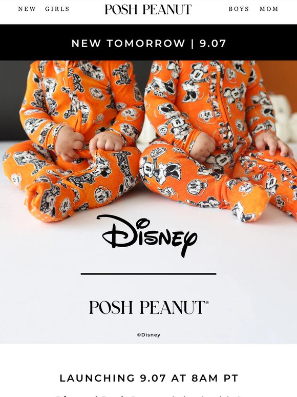 TOMORROW: Disney | Posh Peanut Is Back! 🎃