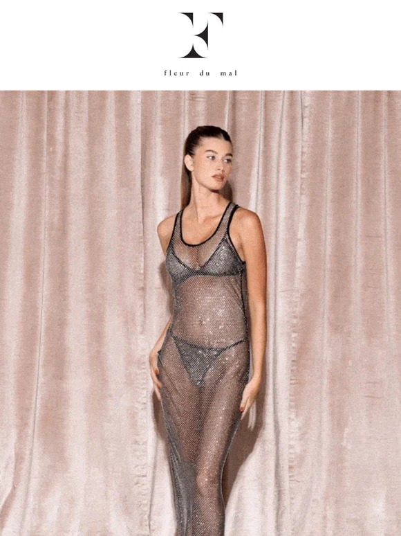 Rhinestone Fishnet Is Back 💎 Don't miss it lover