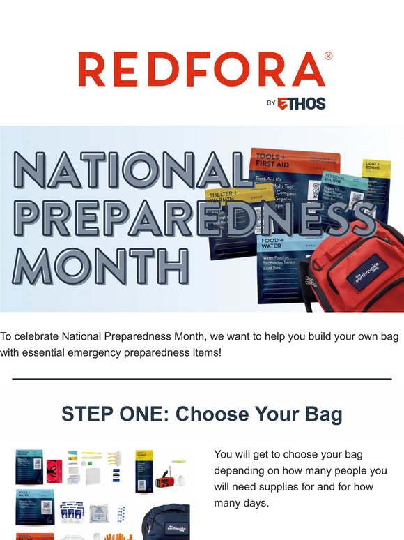 National Preparedness Month Specials