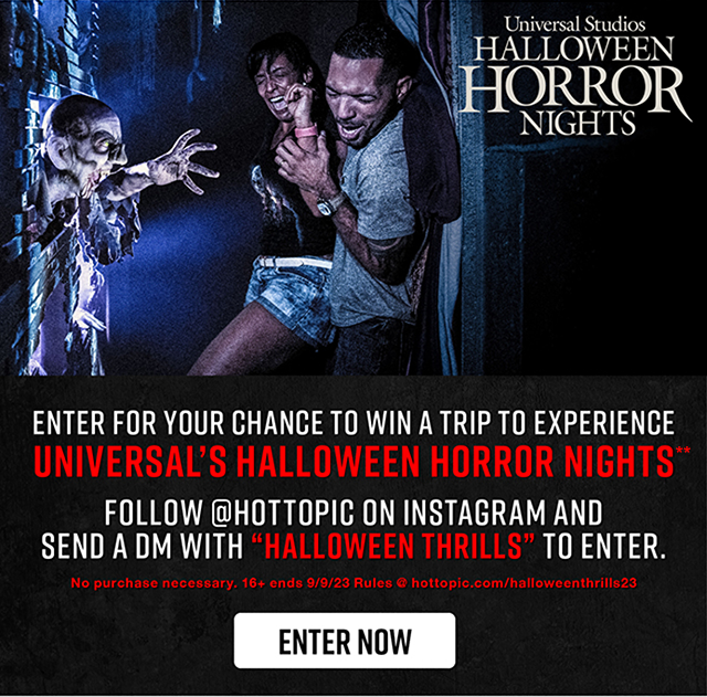 Universal Studios Halloween Horror Nights Enter for Your Chance to Win A Trip To Experience Universals Halloween Horror Nights
