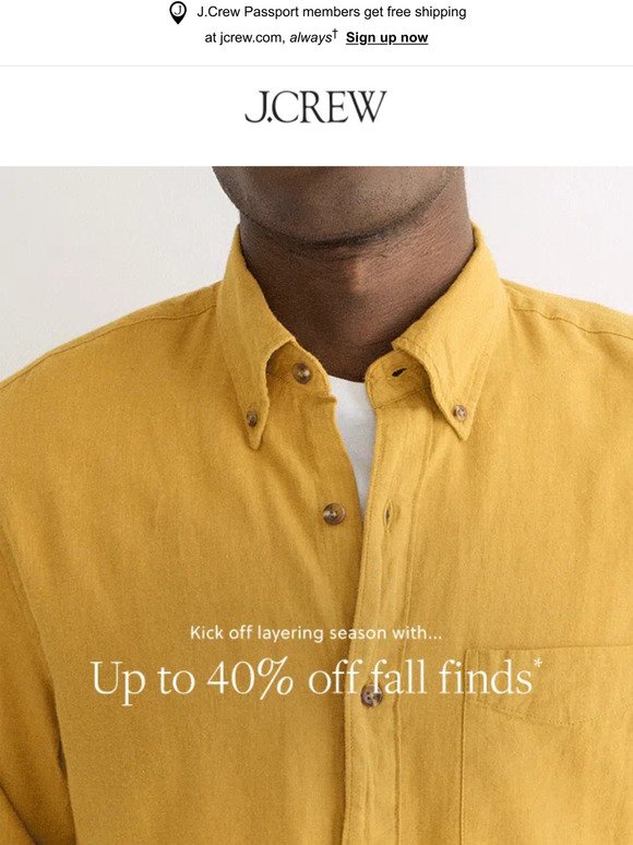 Up to 40% off jackets, pants & more fall finds