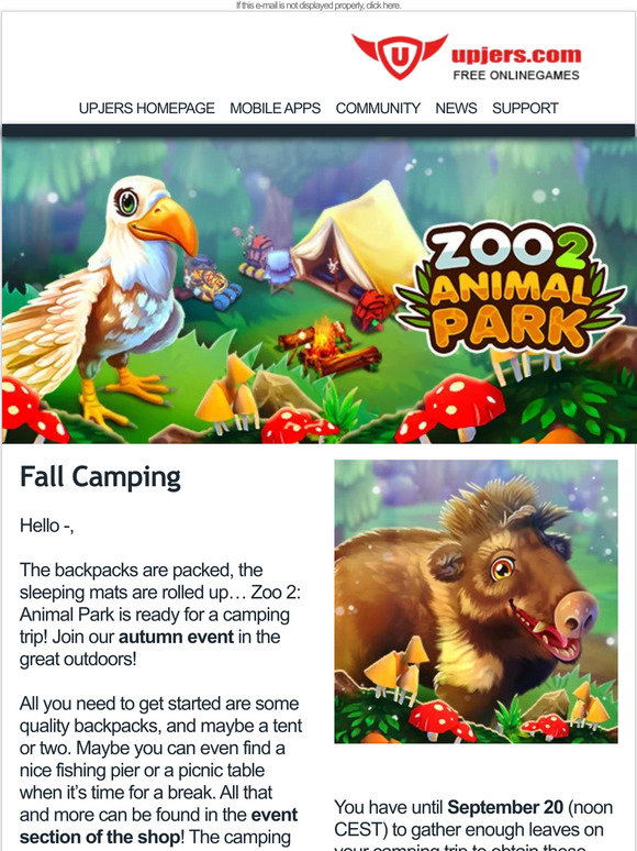 Free Animal Games at upjers.com