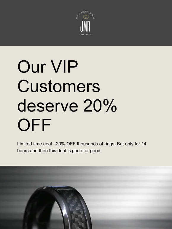 24 Hour - 20% OFF SALE!