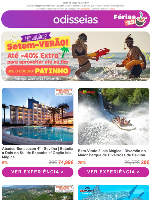 Last Minute: Escapadinha Sevilha + Isla Mágica!