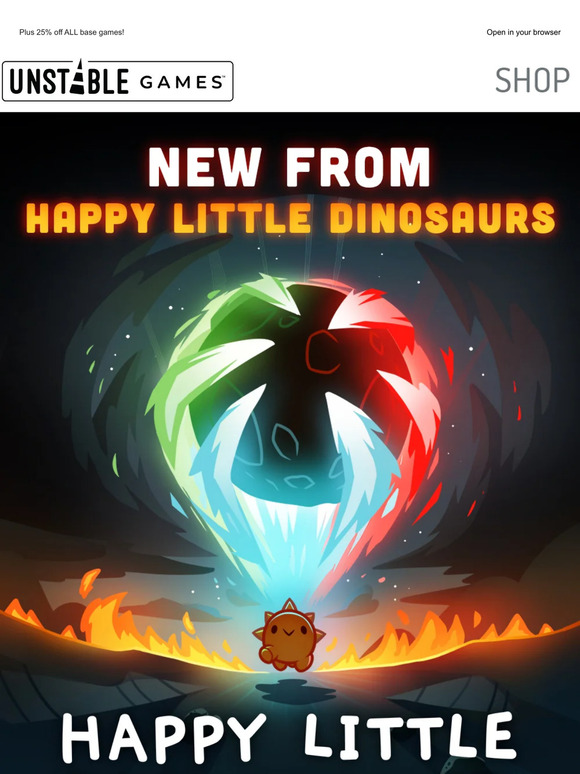 TeeTurtle: Happy Little Dinosaurs: Hazards Ahead is HERE! | Milled