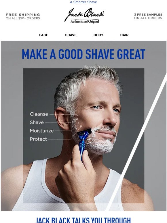 Get the shave of a lifetime every time